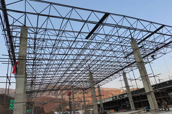 昌吉钢结构网架图片
