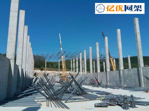 昌吉料棚网架设计